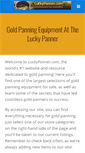 Mobile Screenshot of luckypanner.com